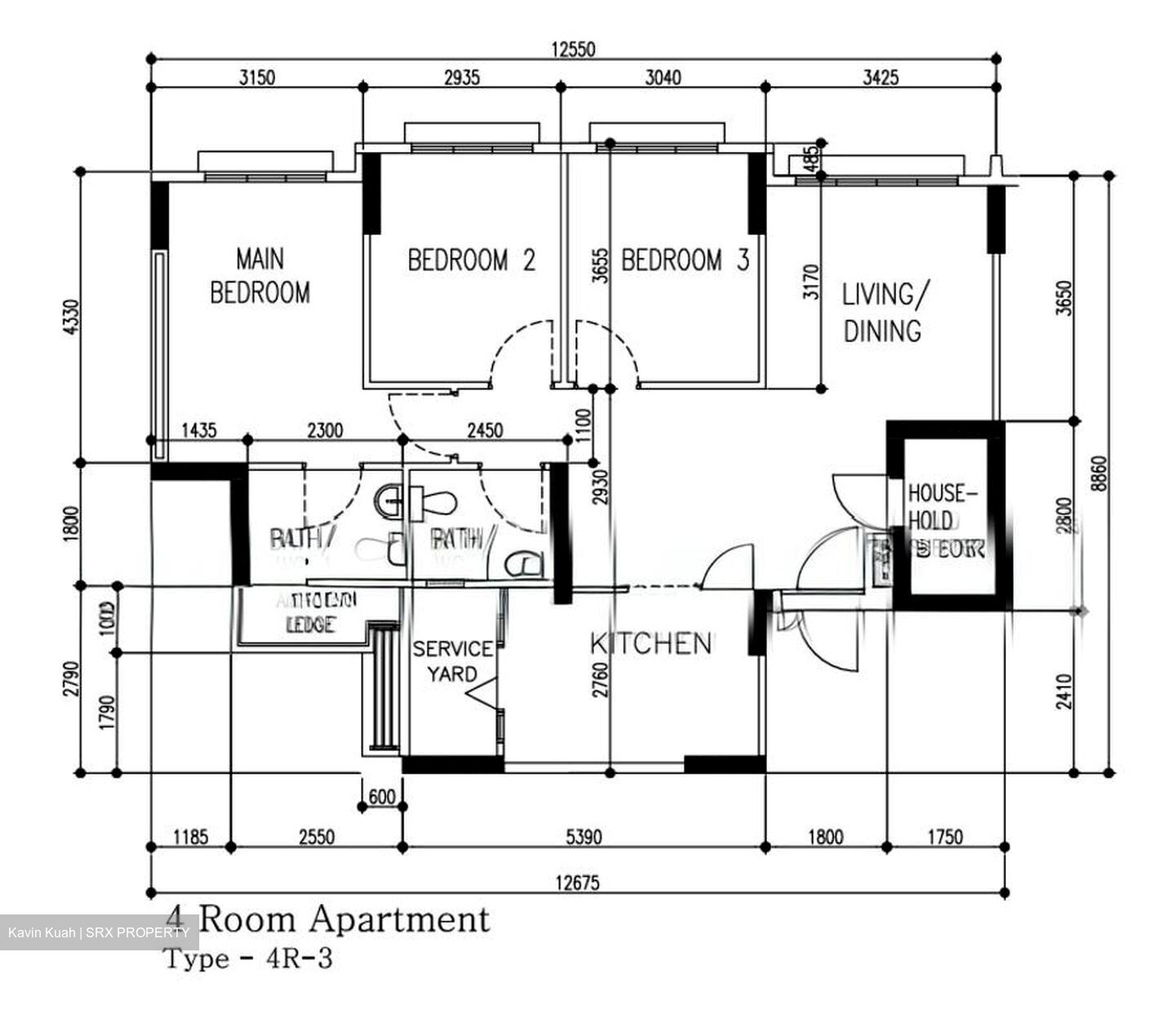 Blk 677A Park Grove @ Yishun (Yishun), HDB 4 Rooms #495337681